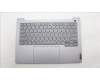 Lenovo 5CB1M48459 C-Cover with keyboard, Arabic, Arctic Grey, Backlight, US