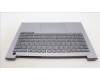 Lenovo 5CB1M48469 C-Cover with keyboard, German, Arctic Grey, Backlight, UK