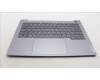 Lenovo 5CB1M48488 C-Cover with keyboard, Ukraine, Arctic Grey, Backlight, US