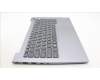 Lenovo 5CB1M48490 C-Cover with keyboard, Arabic, Arctic Grey, Non-Backlight, US