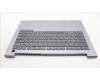 Lenovo 5CB1M48490 C-Cover with keyboard, Arabic, Arctic Grey, Non-Backlight, US
