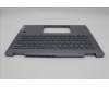 Lenovo 5CB1N61294 C-Cover with keyboard, English, Luna Grey, w/Storm Grey Keycaps, US