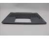 Lenovo 5CB1N61301 C-Cover with keyboard, Portuguese, Luna Grey, w/Storm Grey Keycaps, UK