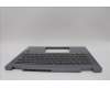 Lenovo 5CB1N61307 C-Cover with keyboard, French, Luna Grey, w/Storm Grey Keycaps, US