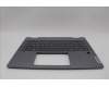 Lenovo 5CB1N61309 C-Cover with keyboard, Arabic, Luna Grey, w/Storm Grey Keycaps, US