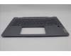 Lenovo 5CB1N61321 C-Cover with keyboard, Czech Slovakian, Luna Grey, w/Storm Grey Keycaps, UK