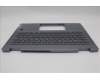 Lenovo 5CB1N61321 C-Cover with keyboard, Czech Slovakian, Luna Grey, w/Storm Grey Keycaps, UK