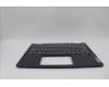 Lenovo 5CB1N61410 C-Cover with keyboard, US English Euro, Cosmic Blue, w/Grey Keycaps, US