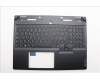 Lenovo 5CB1N61434 C-Cover with keyboard,Italian,Eclipse Black,White Backlight