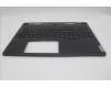 Lenovo 5CB1N61441 C-Cover with keyboard, Nordic, Eclipse Black, White Backlight, UK