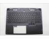 Lenovo 5CB1N61467 C-Cover with keyboard, Spanish, Eclipse Black, RGB Backlight, UK
