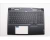 Lenovo 5CB1N61469 C-Cover with keyboard, Portuguese, Eclipse Black, RGB Backlight, UK