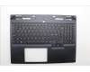 Lenovo 5CB1N61472 C-Cover with keyboard, Nordic, Eclipse Black, RGB Backlight, UK