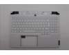 Lenovo 5CB1N62132 C-Cover with keyboard, UK English, White, RGB Backlight, UK