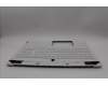 Lenovo 5CB1N62132 C-Cover with keyboard, UK English, White, RGB Backlight, UK