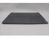 Lenovo 5CB1N62224 C-Cover with keyboard, English, Luna Grey, w/puresight pro logo, US