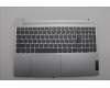Lenovo 5CB1N78895 C-Cover with keyboard, UK English, Cloud Grey, Backlight, Non-Fingerprint, UK