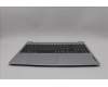 Lenovo 5CB1N78963 C-Cover with keyboard, Nordic, Cloud Grey, Non-Backlight, Non-Fingerprint, UK