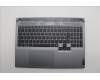 Lenovo 5CB1N84646 C-Cover with keyboard, English, Luna Grey, Backlight, US