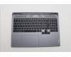 Lenovo 5CB1N84656 C-Cover with keyboard, Italian, Luna Grey, Backlight, UK