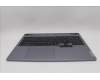 Lenovo 5CB1N84688 C-Cover with keyboard, Spanish, Luna Grey, RGB Backlight, UK
