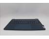 Lenovo 5CB1N84762 C-Cover with keyboard, US English Euro, Tidal Teal, w/puresight pro logo, US