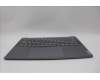 Lenovo 5CB1N90757 C-Cover with keyboard, Belgian, Luna Grey, w/puresight pro logo, UK