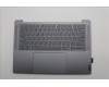 Lenovo 5CB1N90765 C-Cover with keyboard, English, Luna Grey, w/puresight pro logo, US