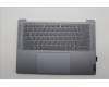Lenovo 5CB1N90766 C-Cover with keyboard, English, Luna Grey, US