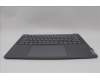 Lenovo 5CB1N90775 C-Cover with keyboard, German, Luna Grey, w/puresight pro logo, UK