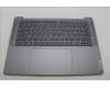 Lenovo 5CB1N90799 C-Cover with keyboard, Slovenian, Luna Grey, w/puresight pro logo, UK