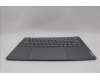 Lenovo 5CB1N90811 C-Cover with keyboard, UK English, Luna Grey, w/puresight pro logo, UK