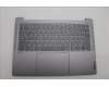 Lenovo 5CB1N90830 C-Cover with keyboard, Greek, Arctic Grey, US