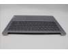 Lenovo 5CB1N90839 C-Cover with keyboard, Portuguese, Arctic Grey, UK