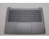 Lenovo 5CB1N90841 C-Cover with keyboard, Slovenian, Arctic Grey, UK