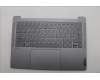 Lenovo 5CB1N90842 C-Cover with keyboard, Spanish, Arctic Grey, UK