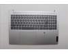 Lenovo 5CB1N90977 C-Cover with keyboard, UK English, Cloud Grey, Backlight, Fingerprint, UK