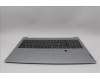 Lenovo 5CB1N90978 C-Cover with keyboard, Italian, Cloud Grey, Backlight, Fingerprint, UK