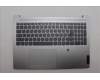 Lenovo 5CB1N90979 C-Cover with keyboard, Spanish, Cloud Grey, Backlight, Fingerprint, UK