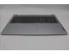 Lenovo 5CB1N91032 C-Cover with keyboard, Switzerland, Cloud Grey, Backlight, Non-Fingerprint, UK