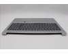 Lenovo 5CB1N92821 C-Cover with keyboard, Italian, Cloud Grey, Non-Backlight, Fingerprint, UK