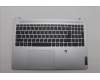 Lenovo 5CB1N92822 C-Cover with keyboard, Spanish, Cloud Grey, Non-Backlight, Fingerprint, UK