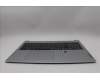 Lenovo 5CB1N92824 C-Cover with keyboard, Portuguese, Cloud Grey, Non-Backlight, Fingerprint, UK