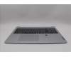 Lenovo 5CB1N92835 C-Cover with keyboard, Switzerland, Cloud Grey, Non-Backlight, Fingerprint, UK