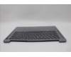 Lenovo 5CB1N94666 C-Cover with keyboard, Italian, Arctic Grey, Non-Backlight, UK