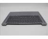 Lenovo 5CB1N94711 C-Cover with keyboard, Hebrew, Arctic Grey, Non-Backlight, Non-Fingerprint, US