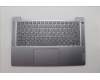 Lenovo 5CB1N94799 C-Cover with keyboard, Italian, Arctic Grey, Backlight, UK