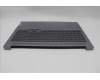 Lenovo 5CB1N94916 C-Cover with keyboard, English, Arctic Grey, US