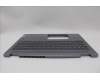 Lenovo 5CB1N95081 C-Cover with keyboard, Hebrew, Luna Grey, Fingerprint, US