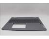 Lenovo 5CB1N95086 C-Cover with keyboard, Slovenian, Luna Grey, Fingerprint, UK